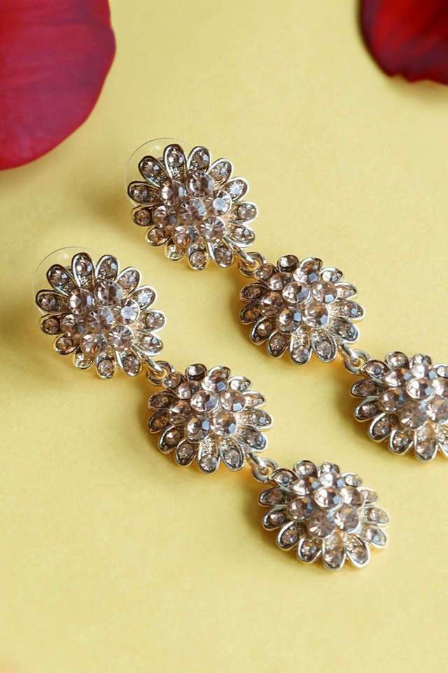 Women-s-CZ-Stone-Alloy-Western-Earrings