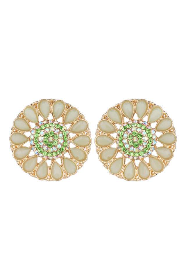 Stylish-White-Stones-Stud-Earrings