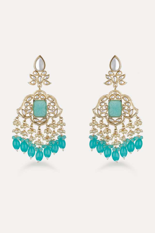 Stylish-Pearl-Brass-Womens-Earrings