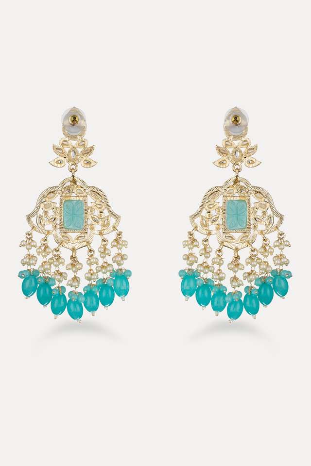 Stylish-Pearl-Brass-Womens-Earrings
