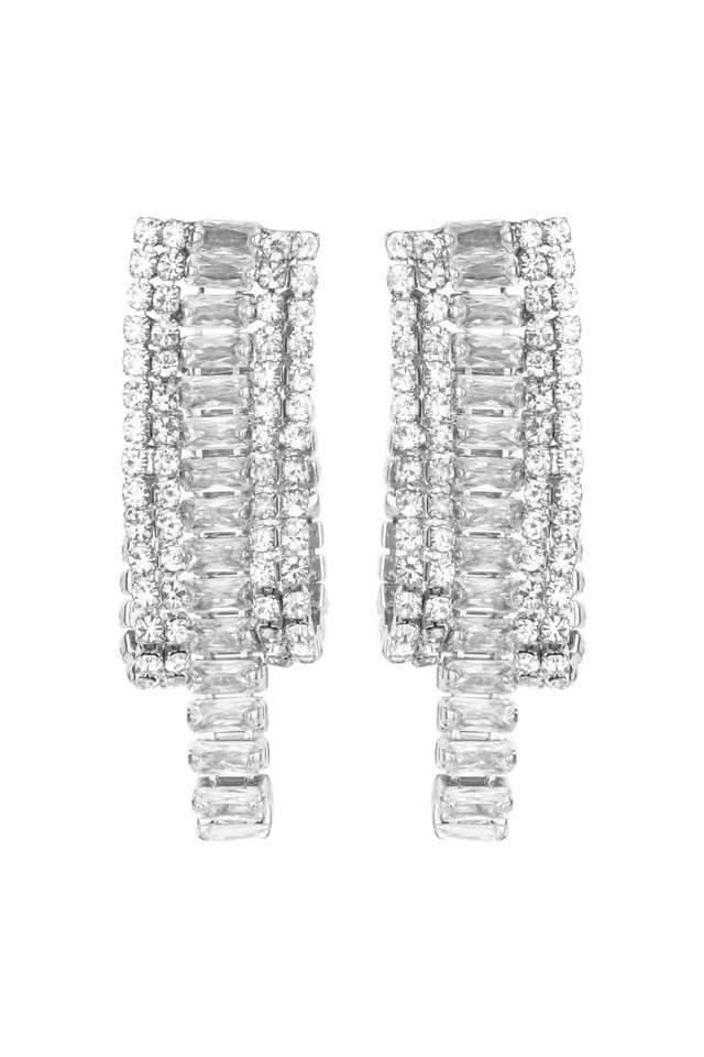 Silver-Stylish-Drop-Earring