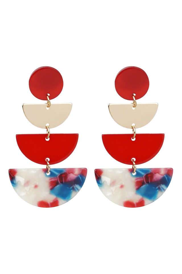 Semi-Circle-Drop-Earrings