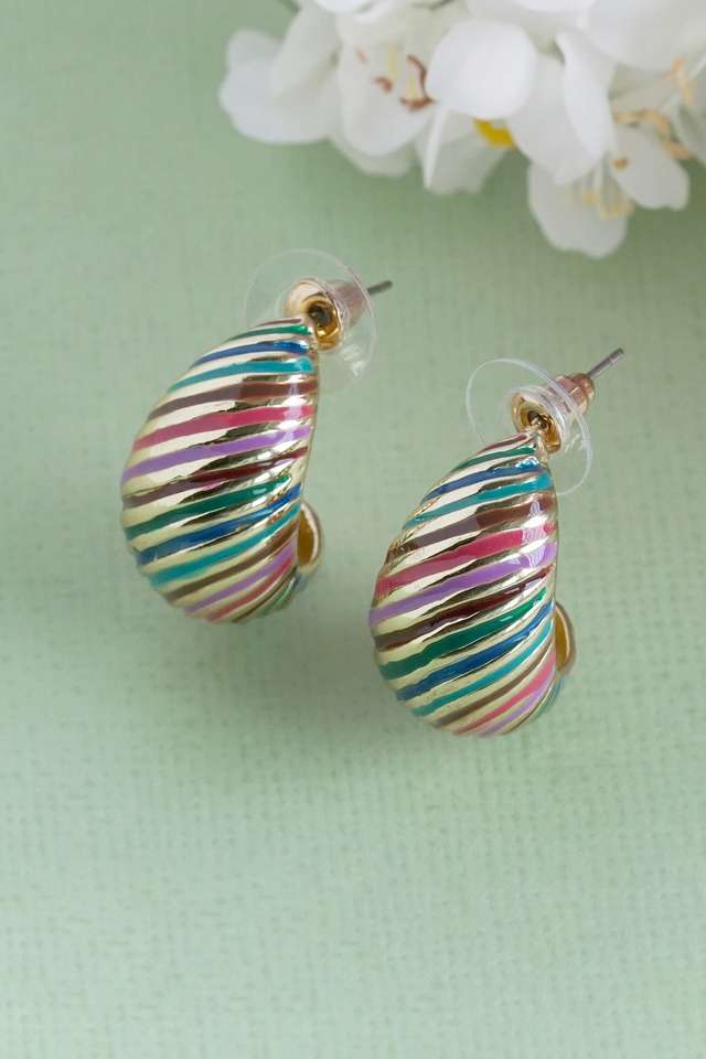 Gold-Plated-Hoop-Earrings