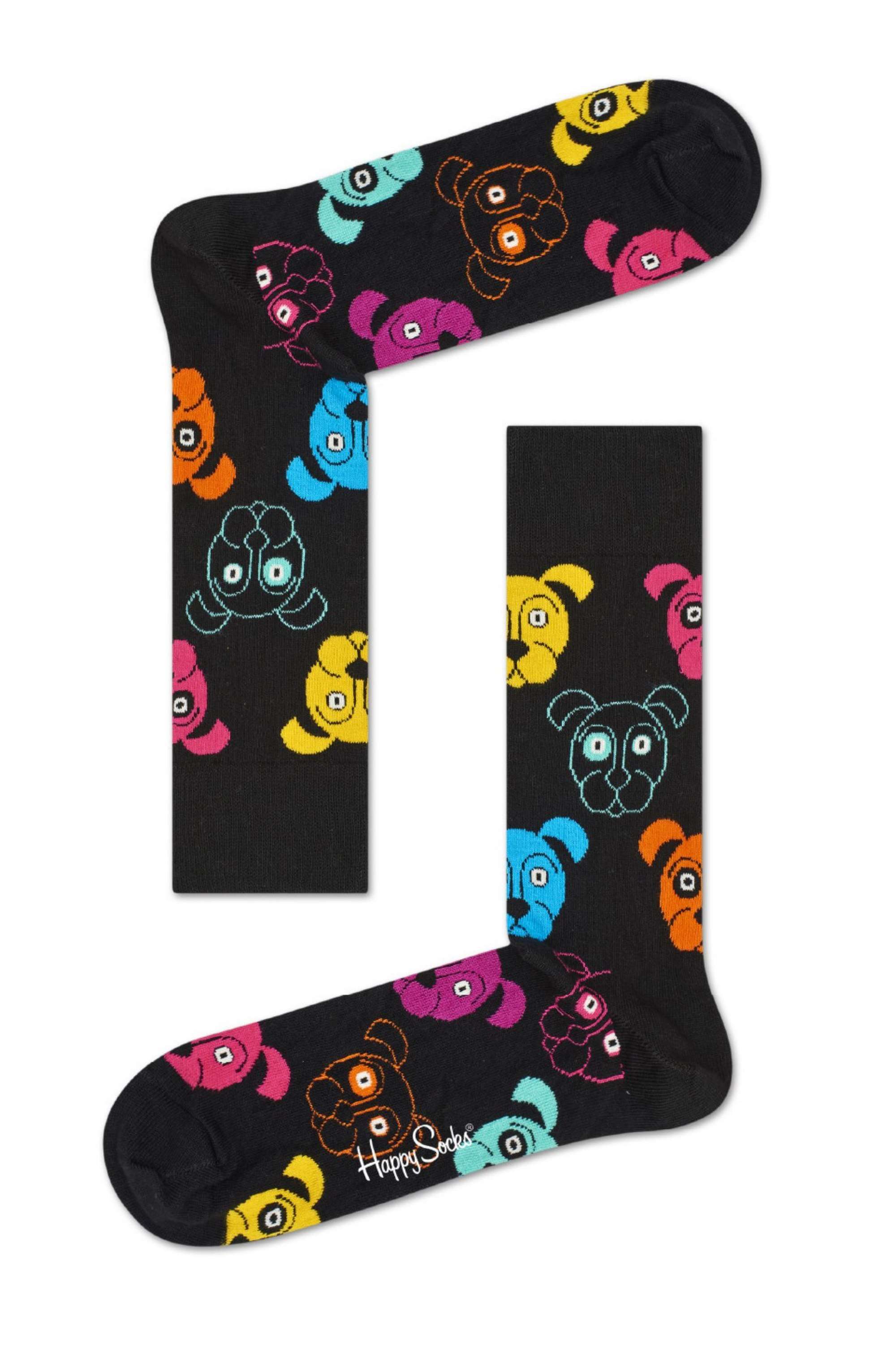 Cotton-Printed-Dog-Sock-For-Women-And-Men