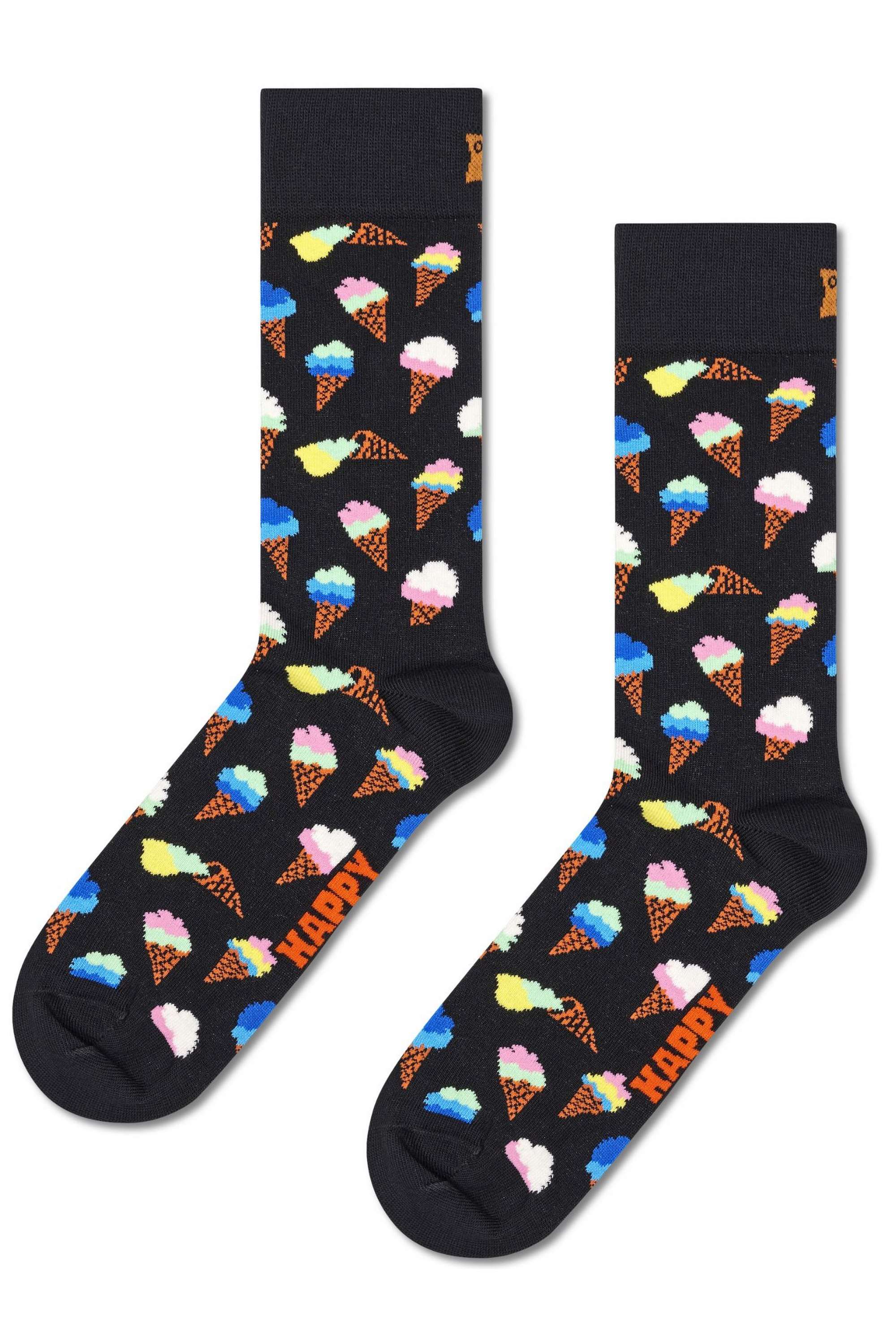 Cotton-Printed-Ice-Cream-Sock-For-Women-And-Men