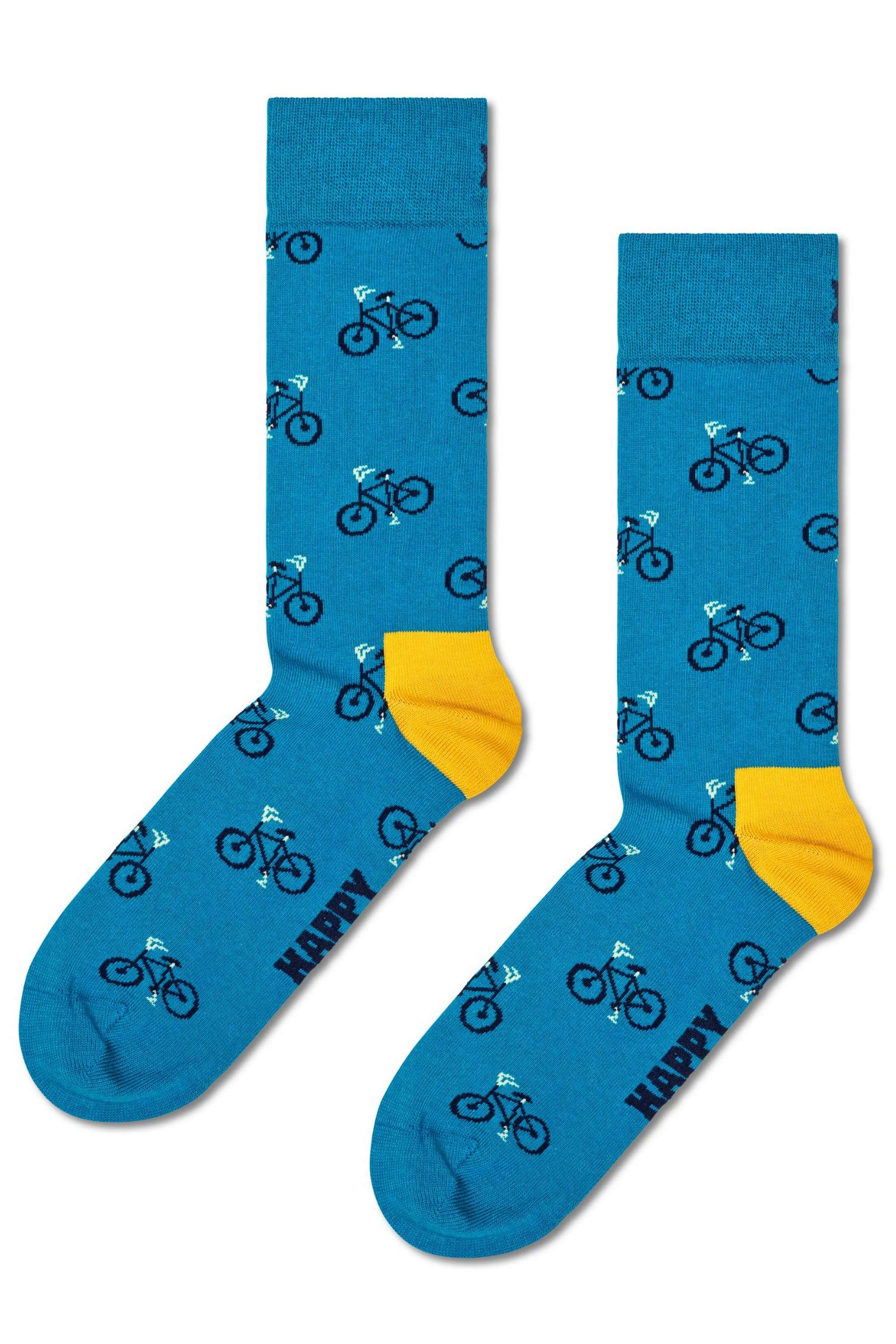 Cotton-Printed-Bike-Sock-For-Women-And-Men