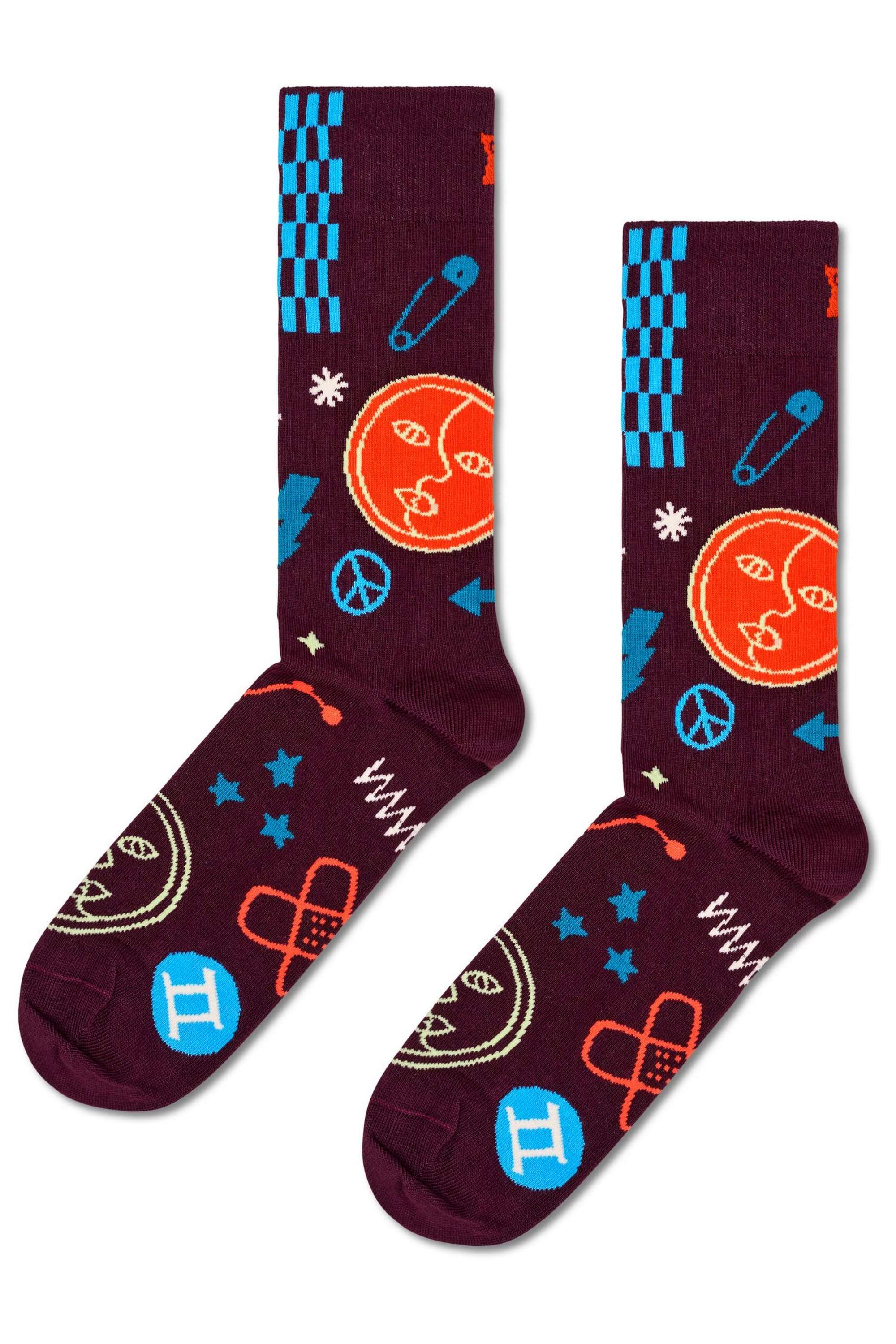 Cotton-Printed-Gemini-Sock-For-Women-And-Men