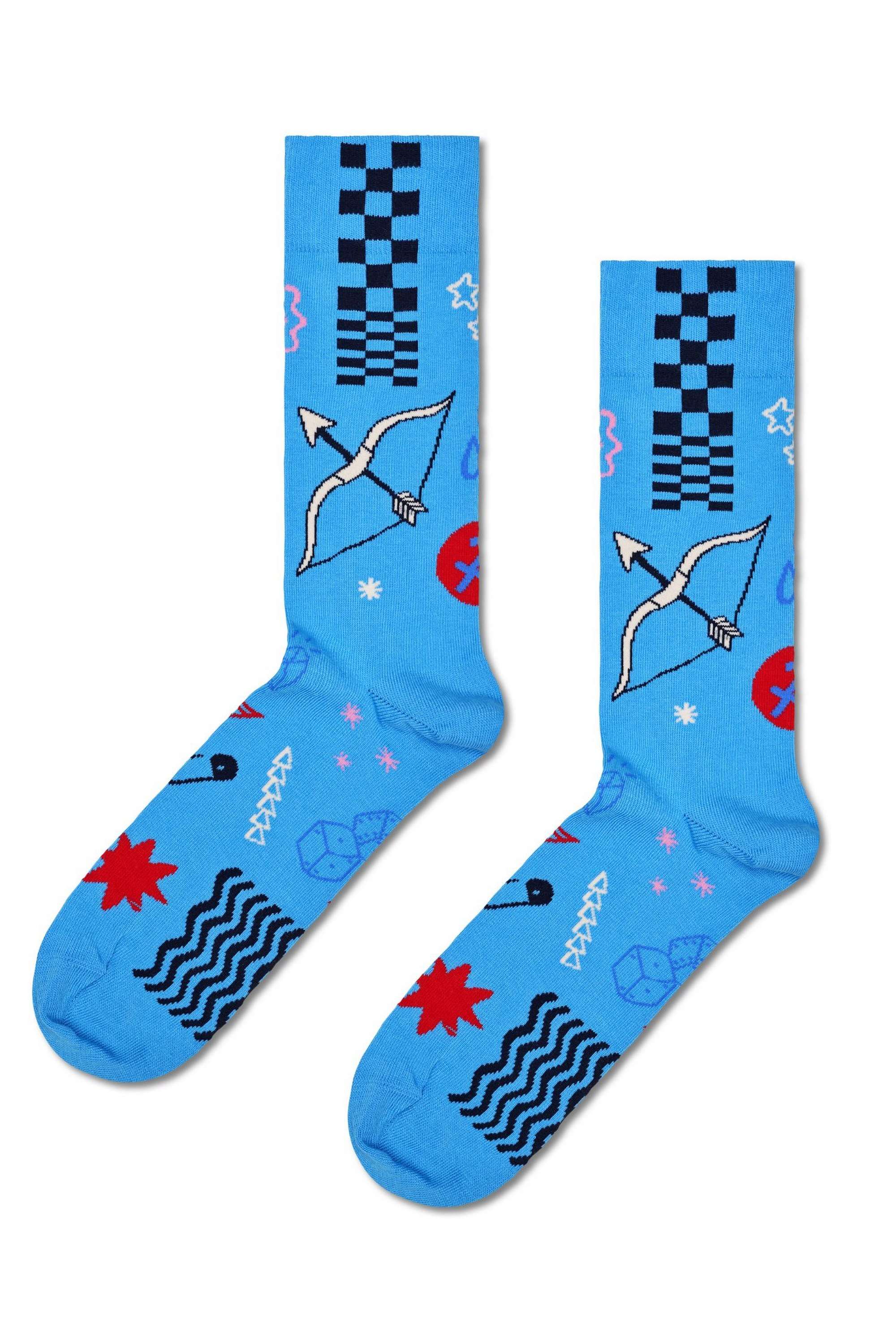 Cotton-Printed-Sagittarius-Sock-For-Women-And-Men