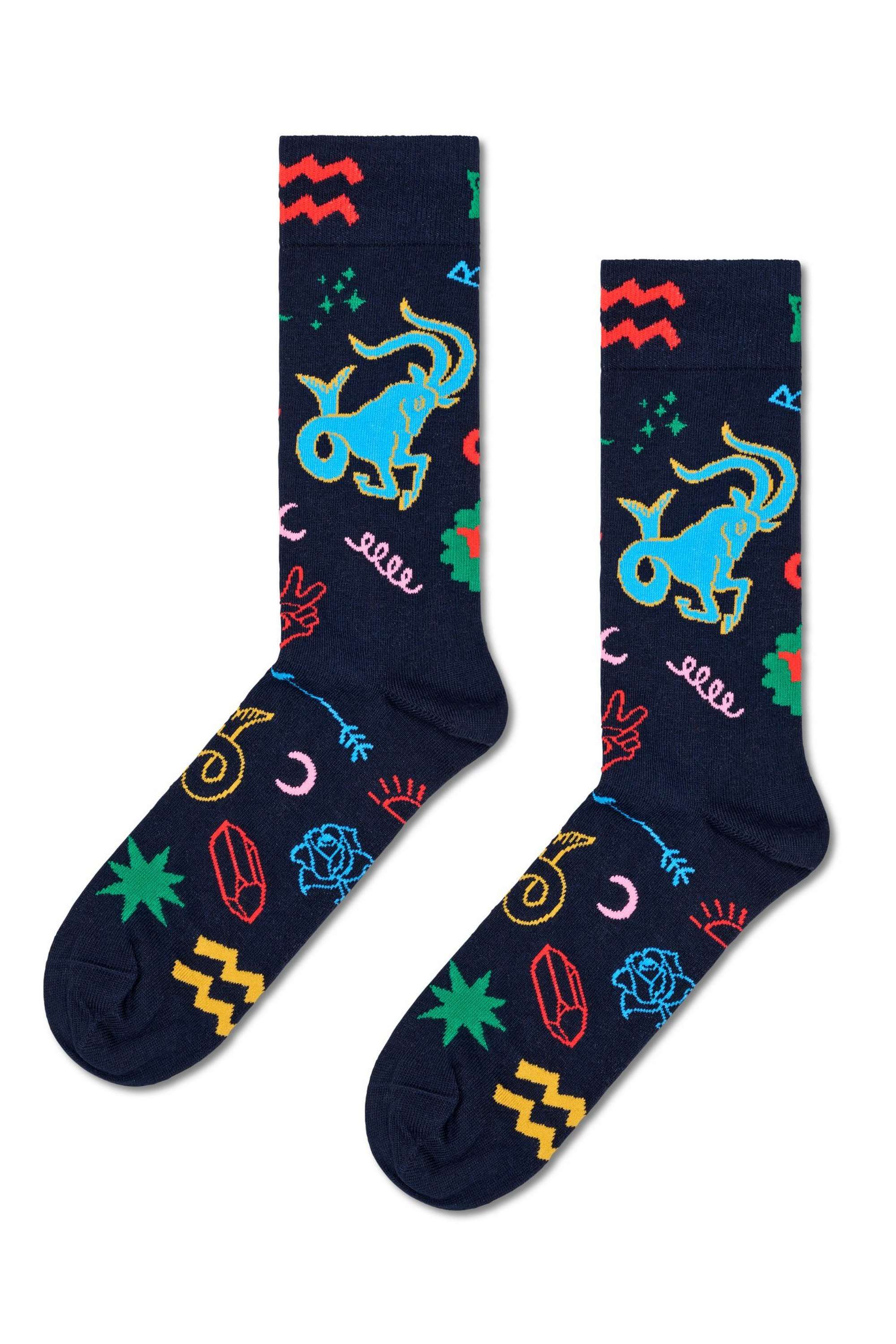 Cotton-Printed-Capricorn-Sock-For-Women-And-Men