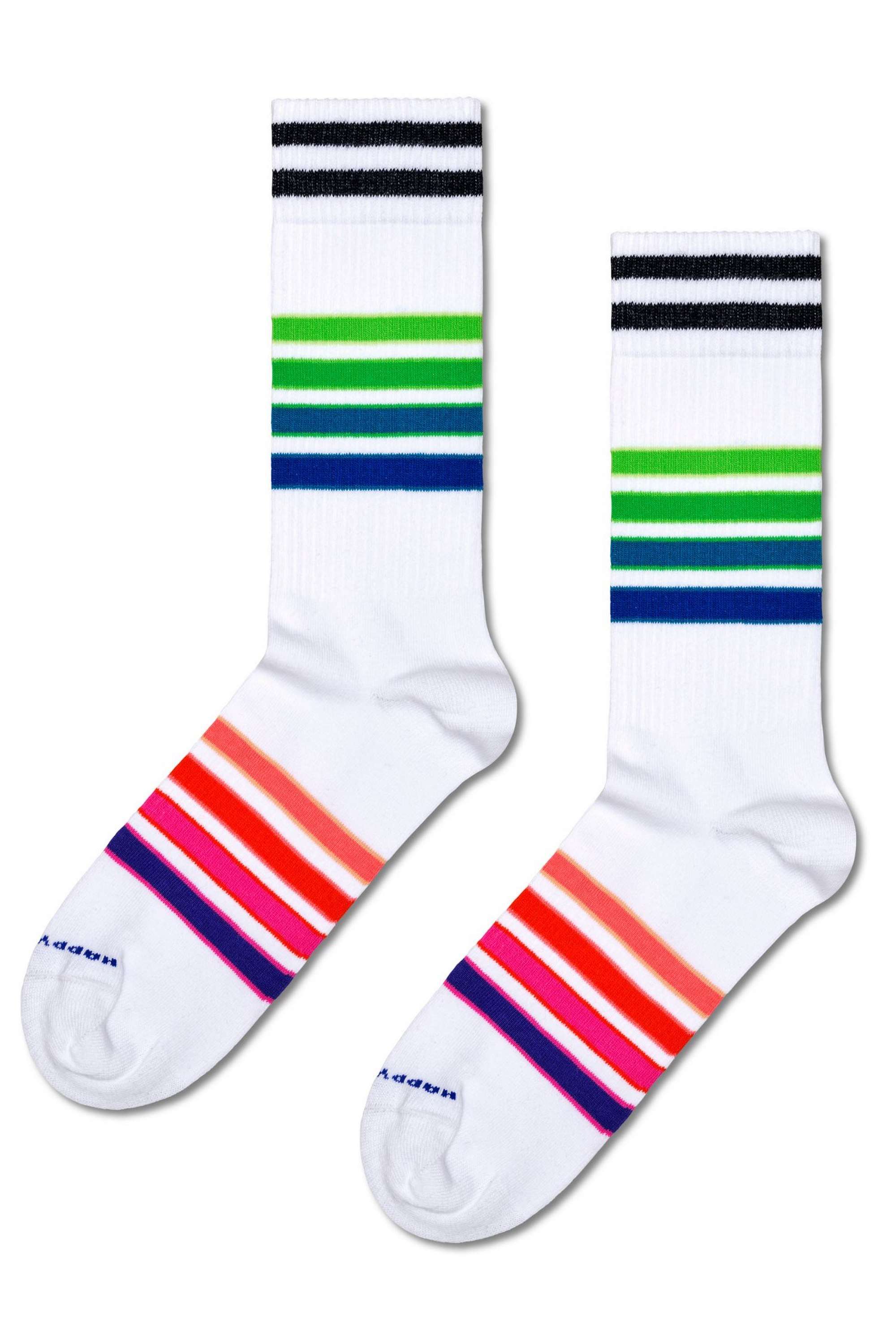 Cotton-Street-Stripe-Sneaker-Sock-For-Women-And-Men