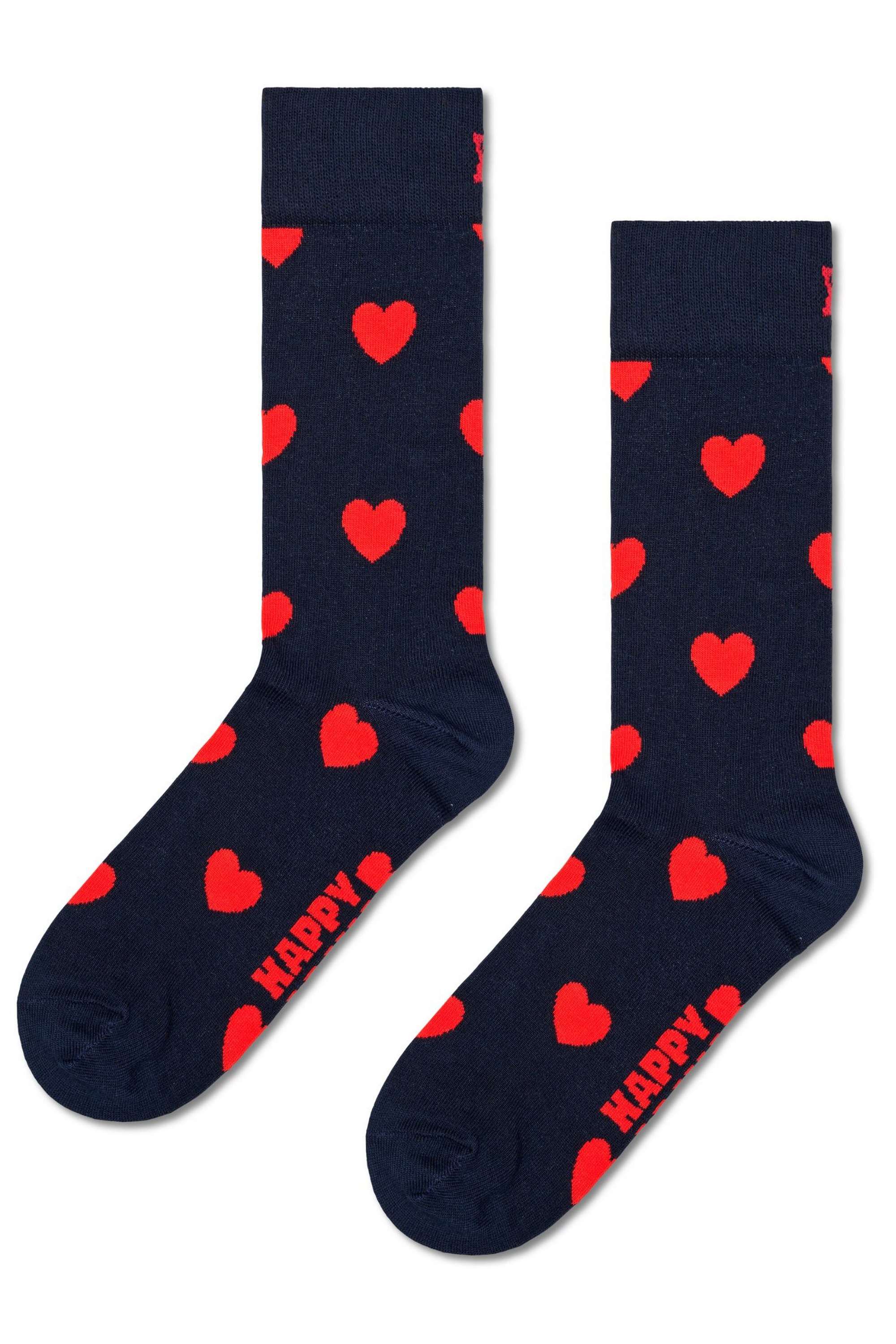 Cotton-Printed-Heart-Sock-For-Women-And-Men
