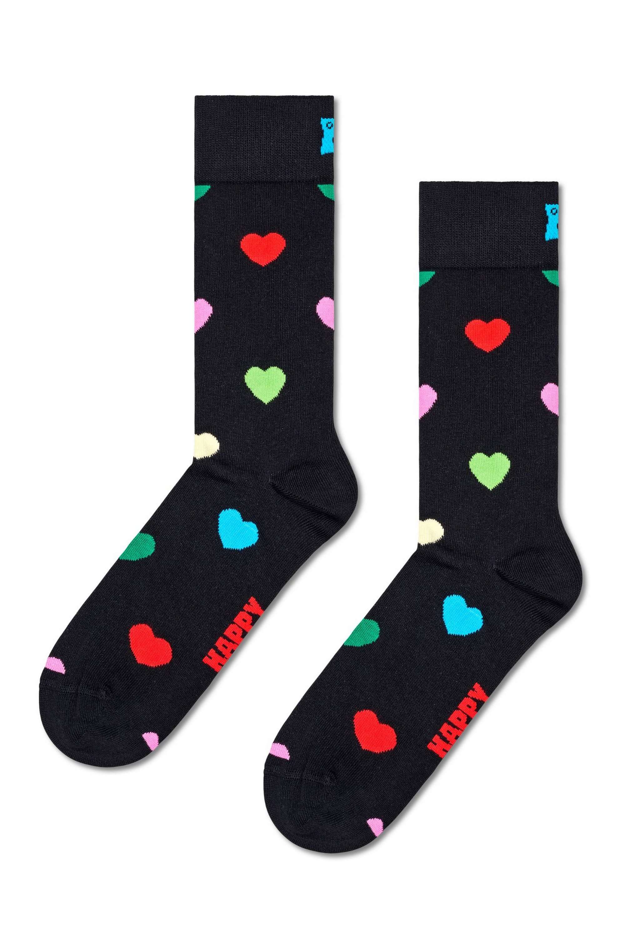 Cotton-Printed-Heart-Sock-For-Women-And-Men