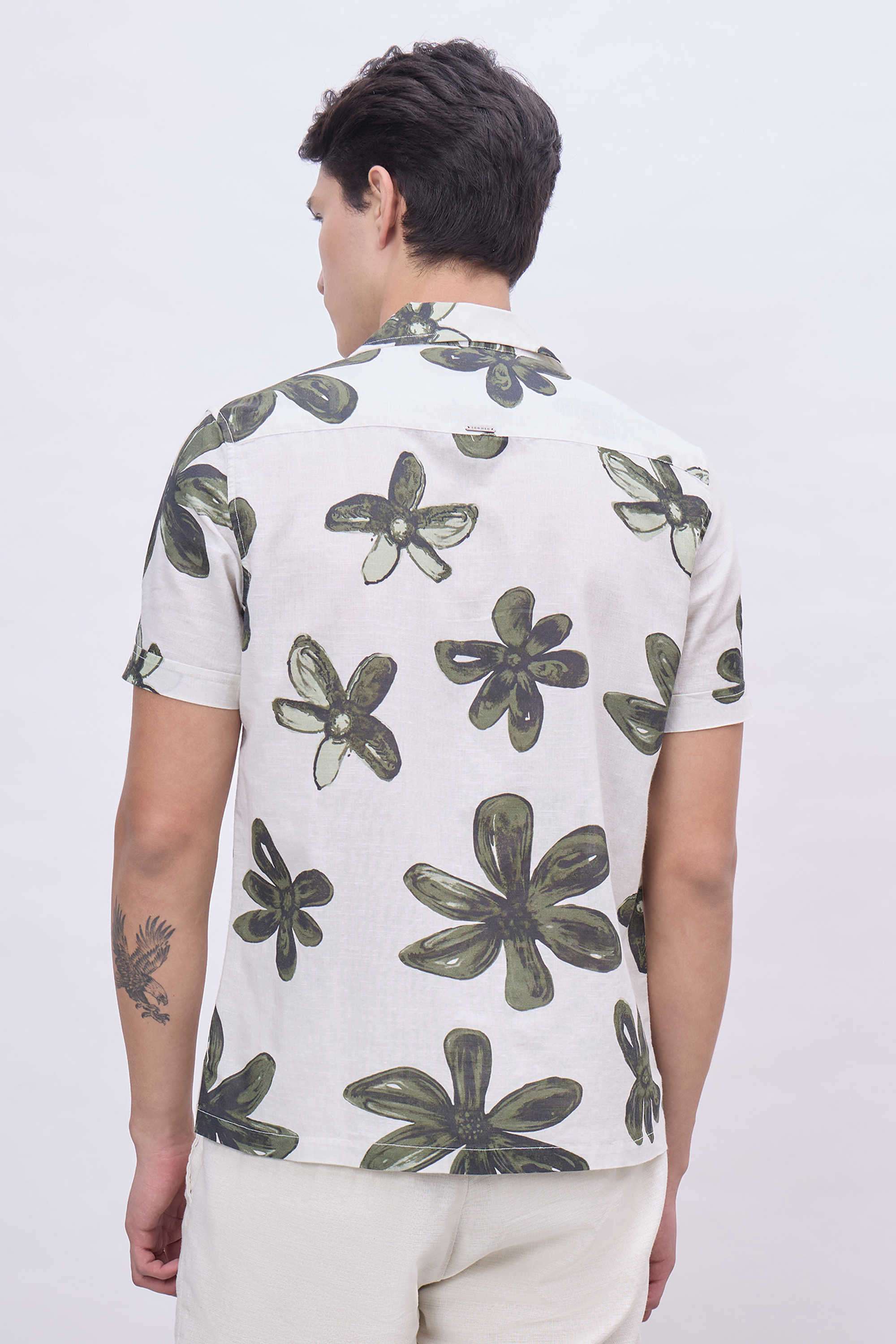 Printed-Cotton-Blend-Relaxed-Fit-Men-s-Casual-Shirt
