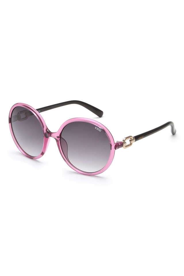 Women-Full-Rim-UV-Protected-Round-Sunglasses