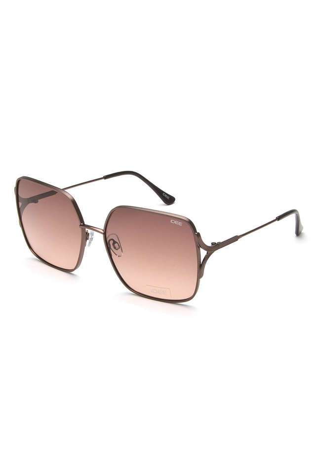 Women-Full-Rim-UV-Protected-Square-Sunglasses---IDS3012C2SG