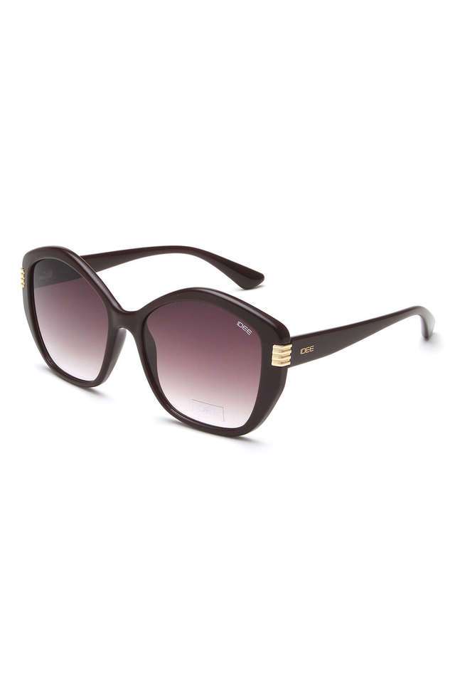 Women-s-Full-Rim-Non-Polarized-Pentagon-Sunglasses