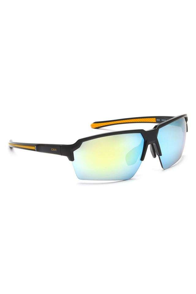 Men-s-Half-Rim-Non-Polarized-Oval-Sunglasses