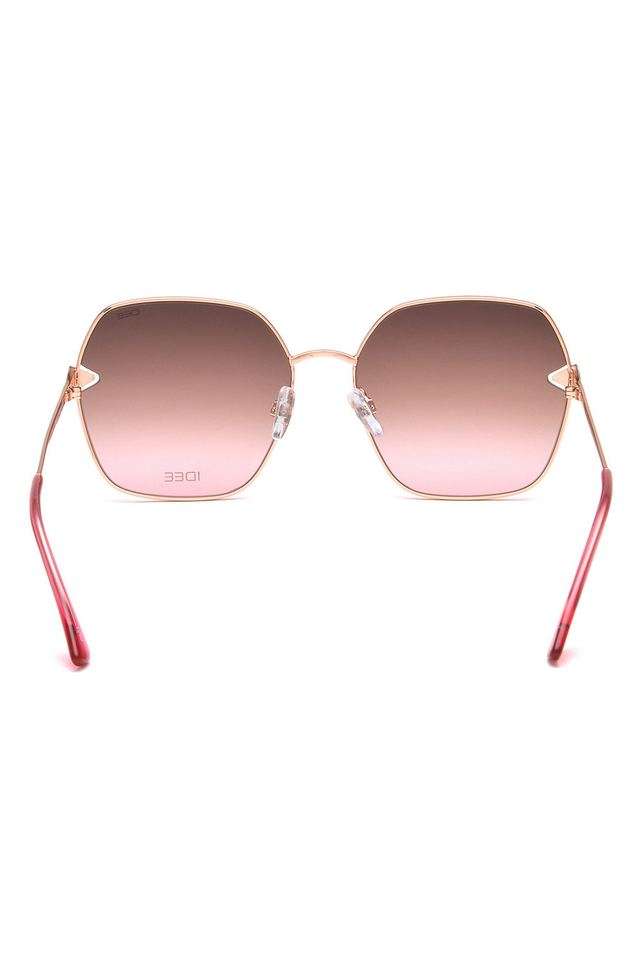 Women-s-Full-Rim-Non-Polarized-Hexagon-Sunglasses