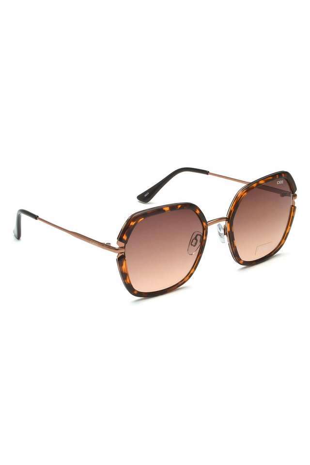 Women-Full-Rim-UV-Protected-Hexagon-Sunglasses---S3055-C1-56