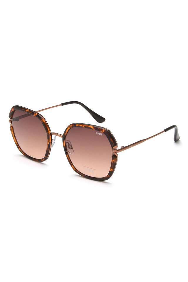Women-Full-Rim-UV-Protected-Hexagon-Sunglasses---S3055-C1-56