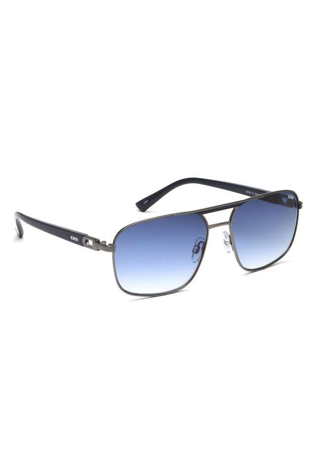Men-s-Full-Rim-Non-Polarized-Rectangular-Sunglasses