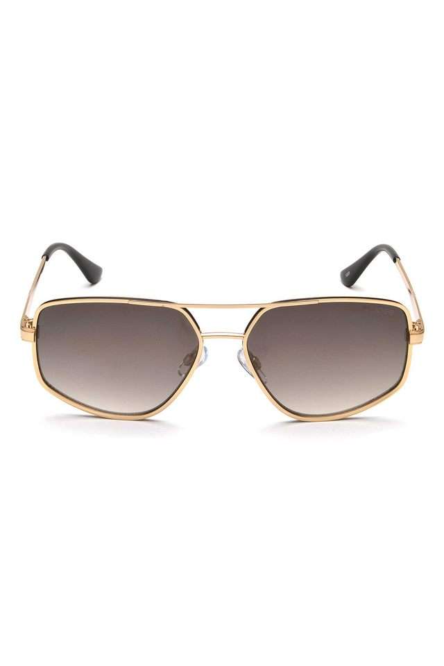Unisex-Full-Rim-Pentagon-Sunglasses