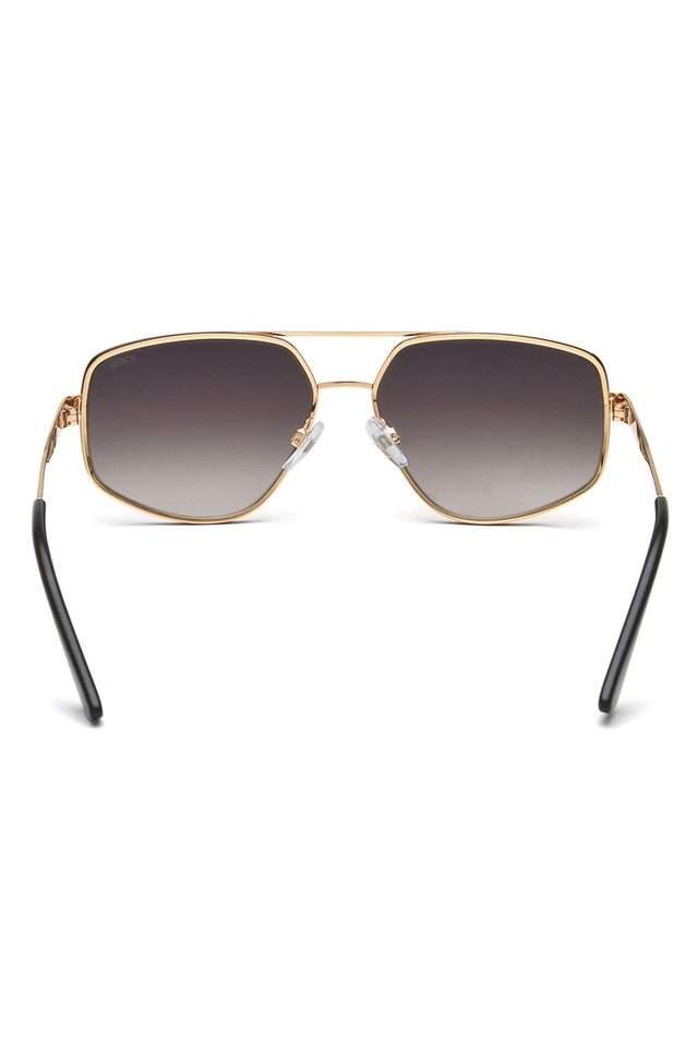 Unisex-Full-Rim-Pentagon-Sunglasses
