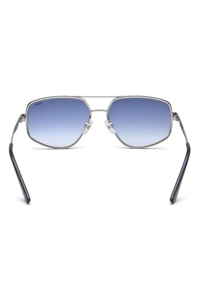 Unisex-Full-Rim-Pentagon-Sunglasses