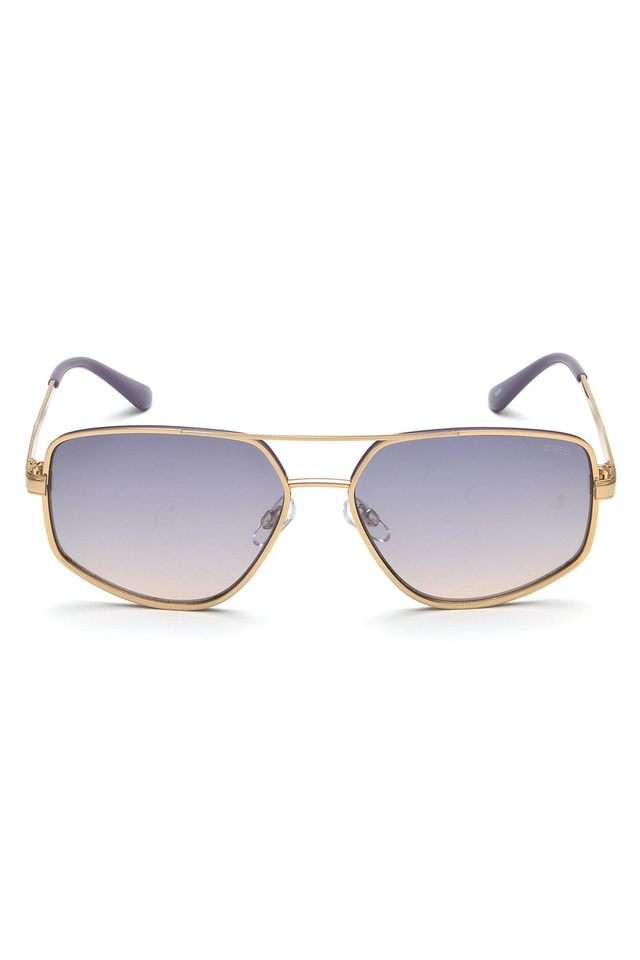 Unisex-Full-Rim-Pentagon-Sunglasses