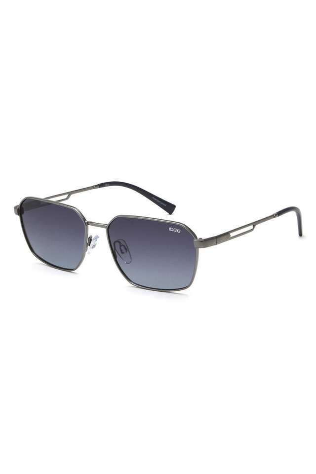 Men-Full-Rim-UV-Protected-Square-Sunglasses---S3158-C4P-57