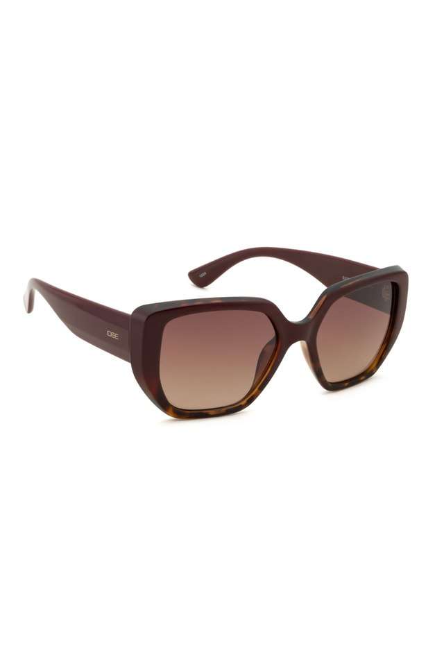 Women-Full-Rim-Non-Polarized-Square-Sunglasses---IDS3200C3SG