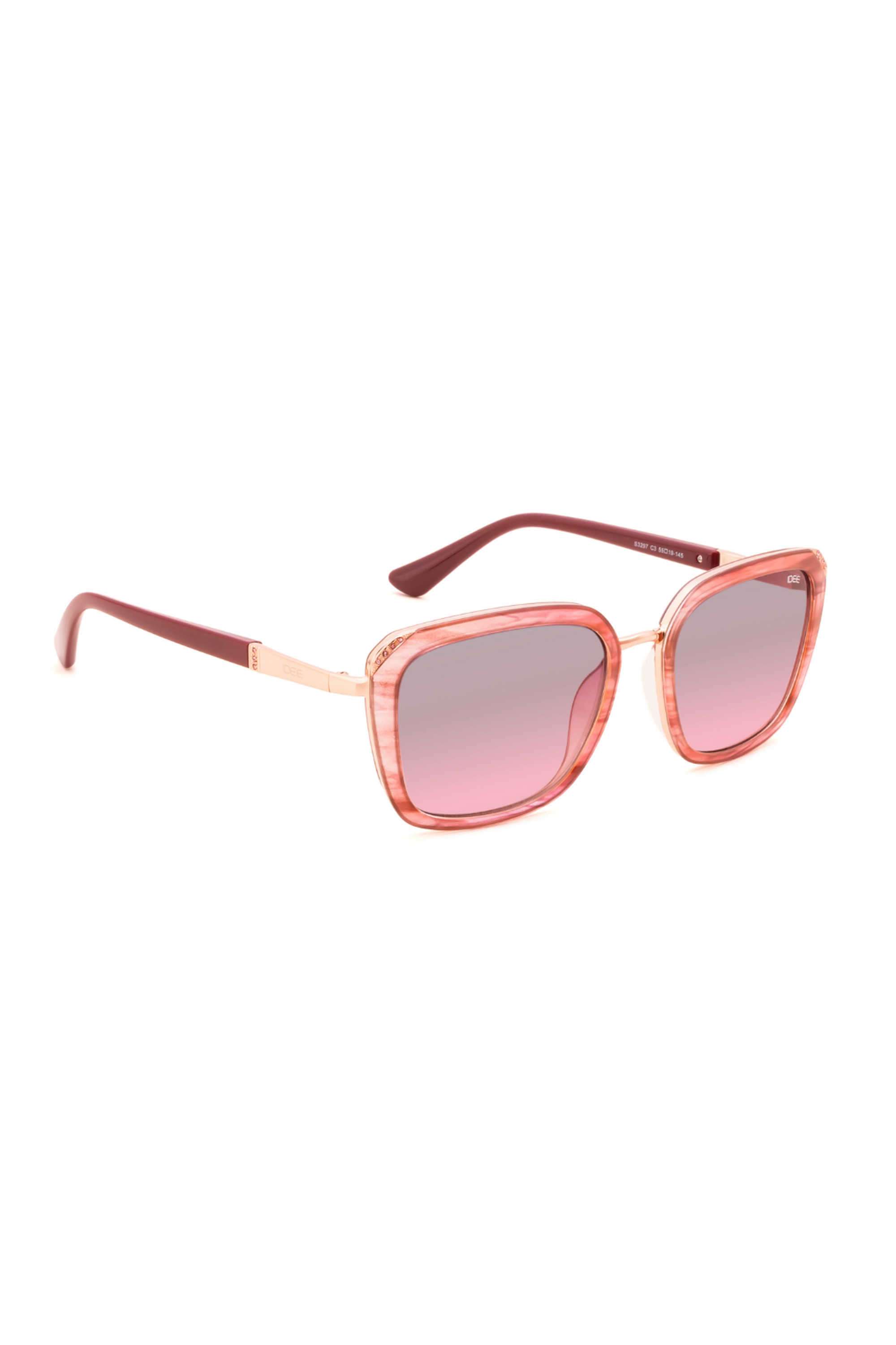 Women-Full-Rim-Non-Polarized-Square-Sunglasses