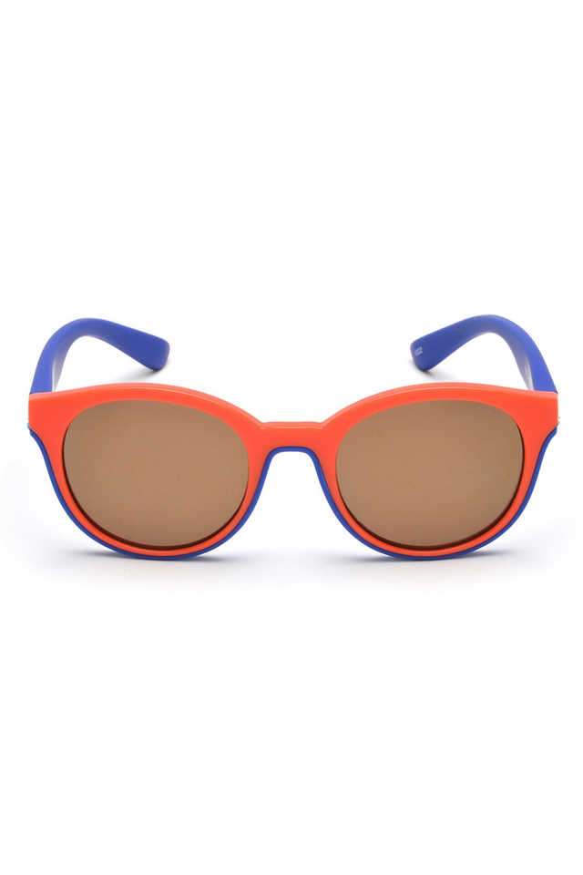 Unisex-Full-Rim-100--UV-Protection-(UV-400)-Round-Sunglasses---IDSY583C4SG