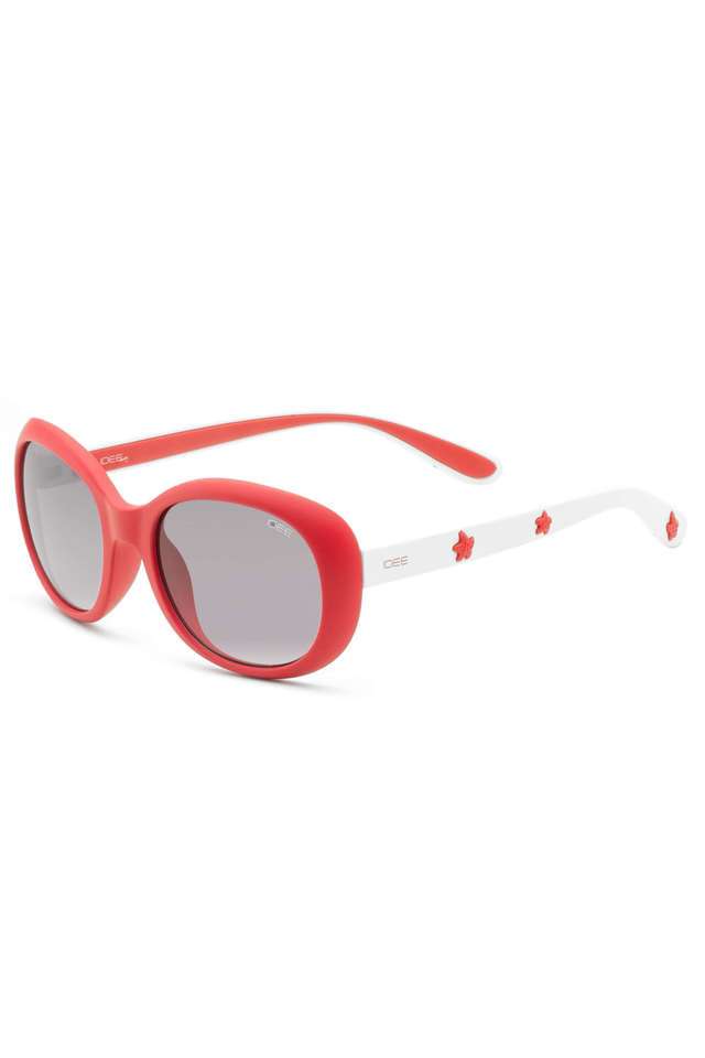 Girls-Full-Rim-100--UV-Protected-Oval-Sunglasses---IDSY639C1SG