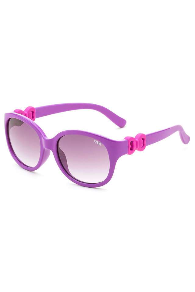 Girls-Full-Rim-100--UV-Protected-Oval-Sunglasses---IDSY654C3SG
