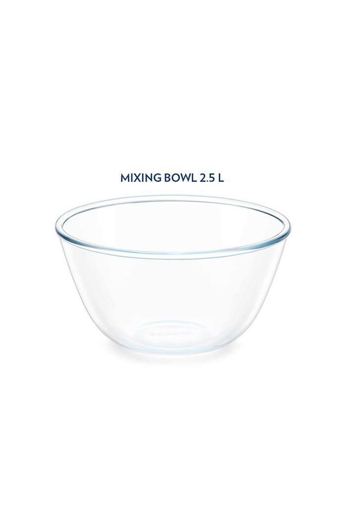 Glass-Mixing-&-Serving-Bowl-Oven-&-Microwave-Safe-Bowl-2.5-L-Borosilicate-Glass-Clear-Transparent