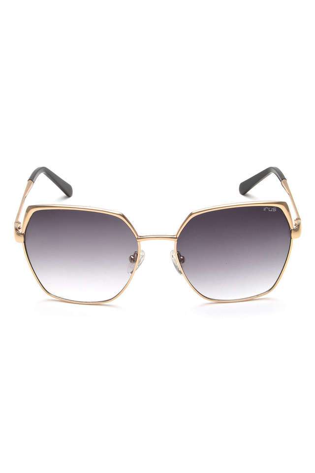 Women-Full-Rim-100--UV-Protection-(UV-400)-Hexagon-Sunglasses---S1172-C1-56