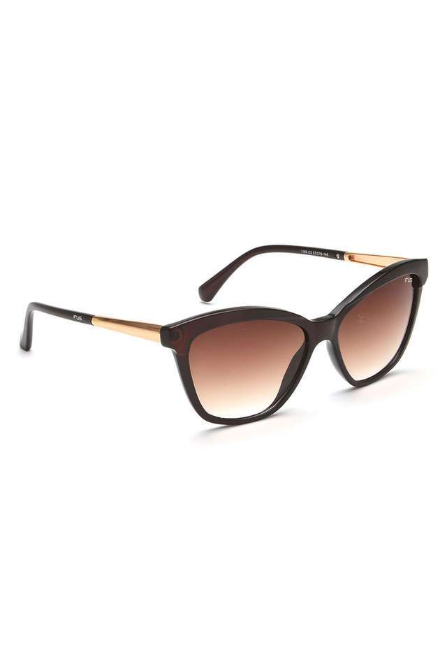 Women-Full-Rim-100--UV-Protection-(UV-400)-Cat-Eye-Sunglasses---S1193-C2-57
