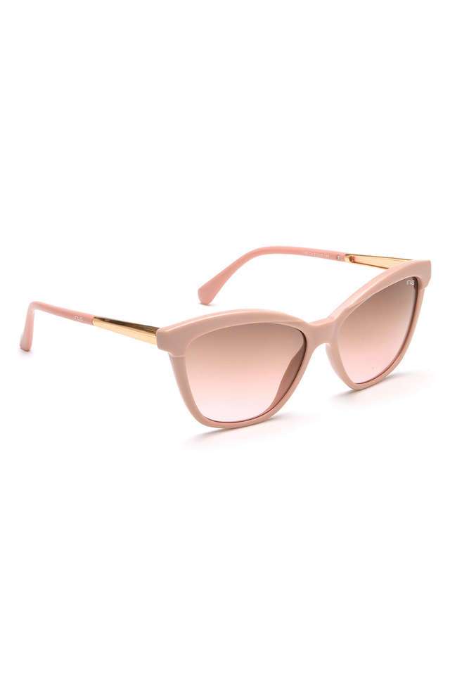 Women-Full-Rim-100--UV-Protection-(UV-400)-Cat-Eye-Sunglasses---S1193-C4-57