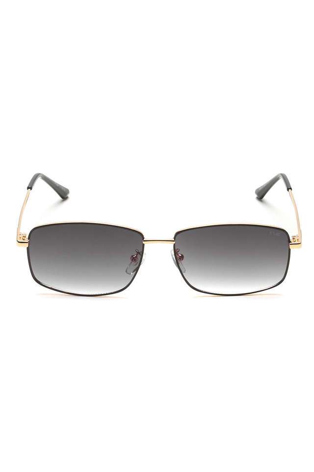 Men-s-Full-Rim-100--UV-Protection-(UV-400)-Rectangular-Sunglasses---IRS1204C1SG