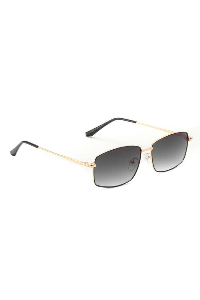 Men-s-Full-Rim-100--UV-Protection-(UV-400)-Rectangular-Sunglasses---IRS1204C1SG