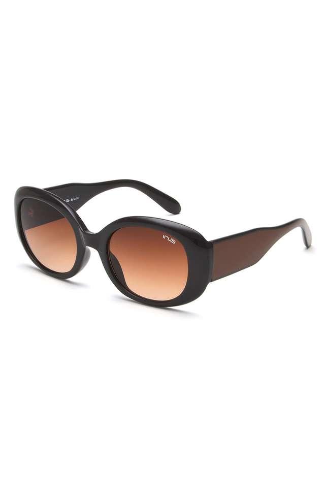 Buy IRUS Women Full Rim UV Protected Oval Sunglasses - IRS1242C6SG