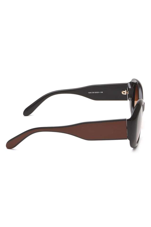Buy IRUS Women Full Rim UV Protected Oval Sunglasses - IRS1242C6SG