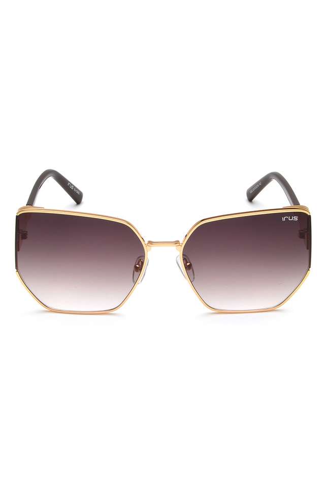 Women-Full-Rim-UV-Protected-Hexagon-Sunglasses---IRS1252C4SG