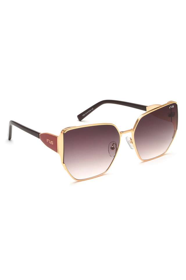 Women-Full-Rim-UV-Protected-Hexagon-Sunglasses---IRS1252C4SG