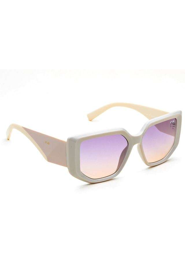 Women-s-Full-Rim-Non-Polarized-Pentagon-Sunglasses