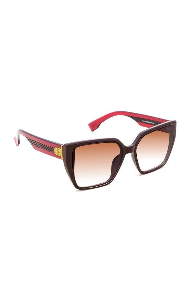 Women-Full-Rim-UV-Protected-Square-Sunglasses---IRS1422C2SG