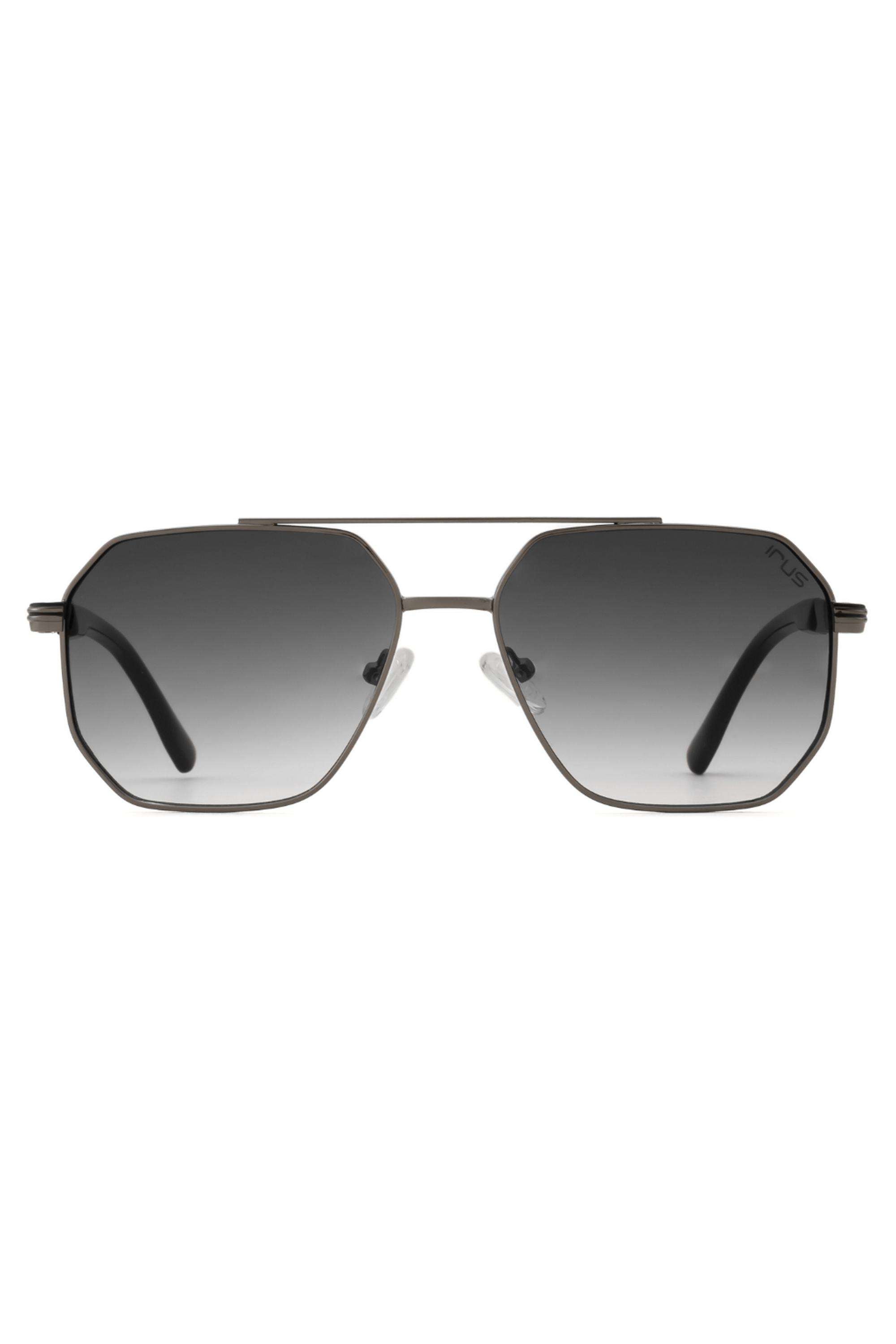 Men-Full-Rim-Non-Polarized-Hexagonal-Sunglasses