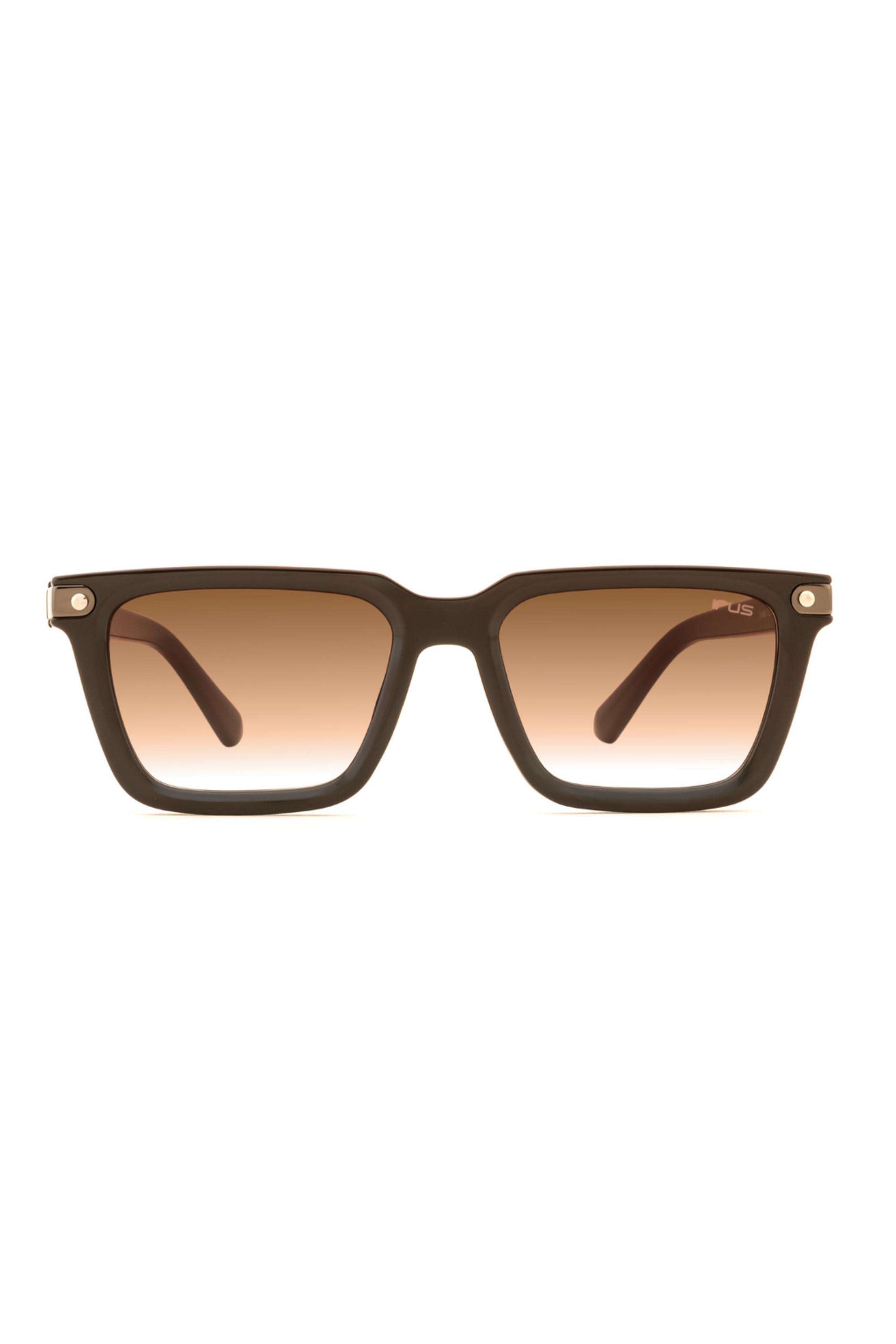 Unisex-Full-Rim-Non-Polarized-Square-Sunglasses