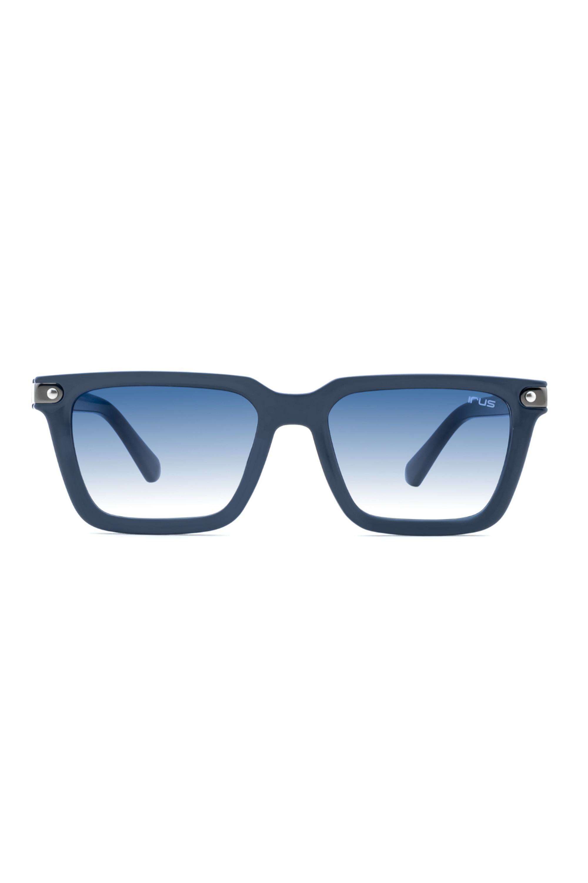 Unisex-Full-Rim-Non-Polarized-Square-Sunglasses